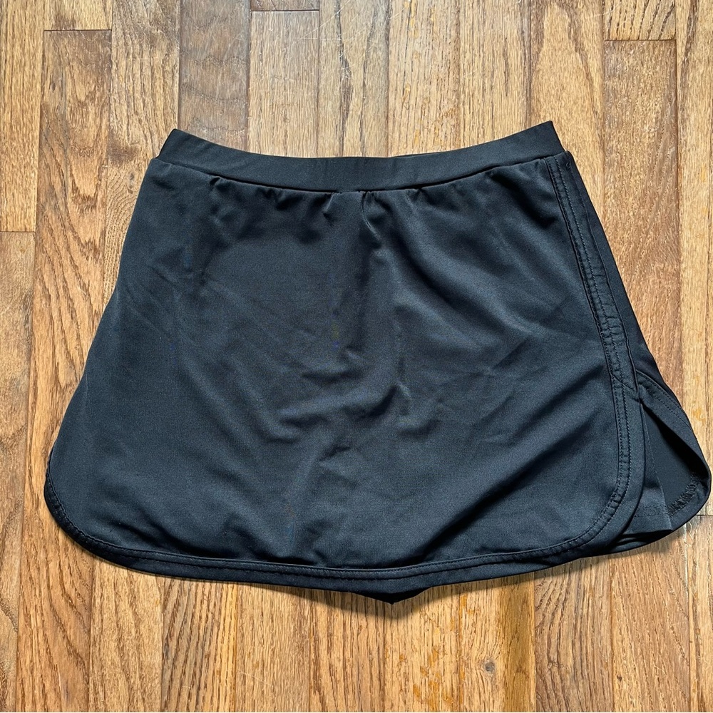 HydroChic Women's Swim Skirt Skort with Attached Shorts